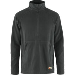 FJALLRAVEN Vardag Lite Men's Half-Zip Fleece in Dark Grey Size M